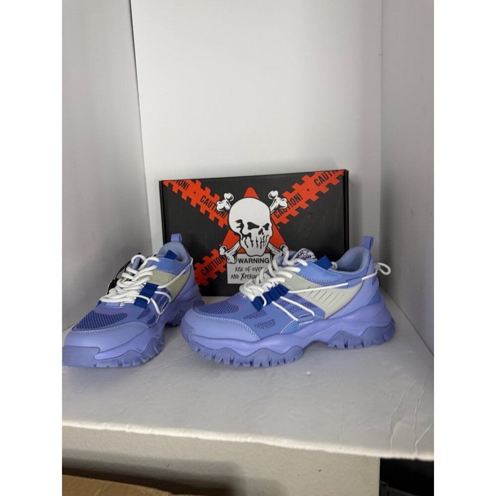 Brand X Studios Sneakers Purple Blue Men’s 6.5 NWT